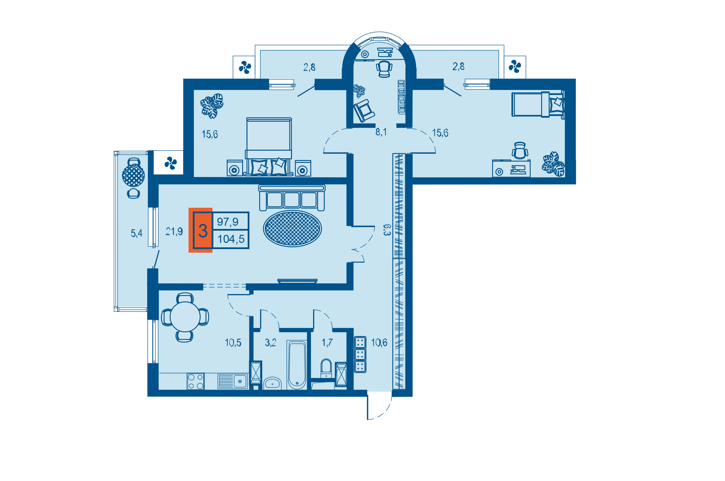 План квартиры